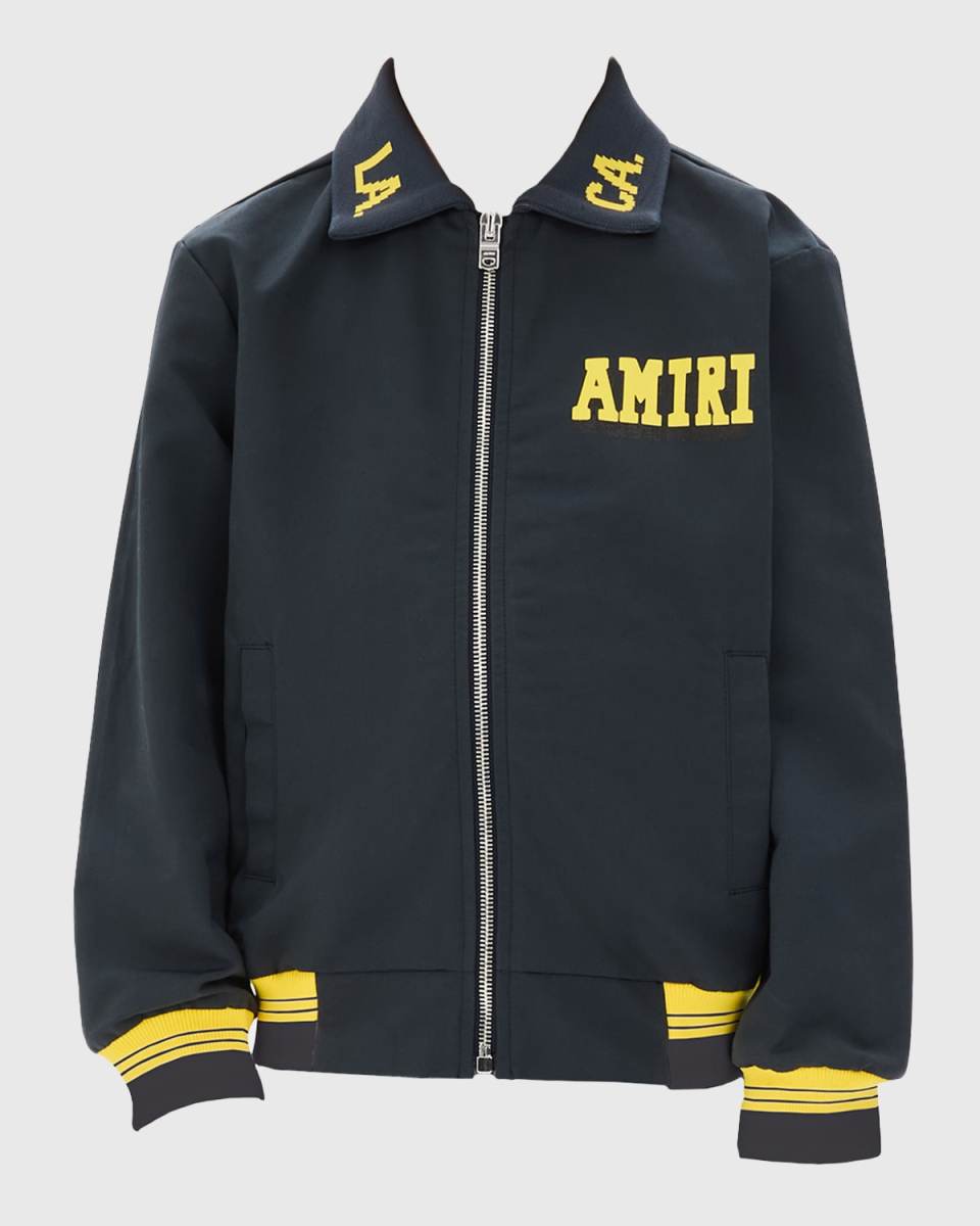 Kid's Amiri Tiger Varsity Jacket, Size 4-